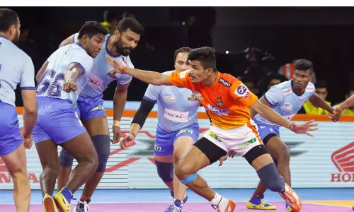 Pro Kabaddi league: పుణేరీ తో మ్యాచ్ టై చేసిన తలైవాస్
