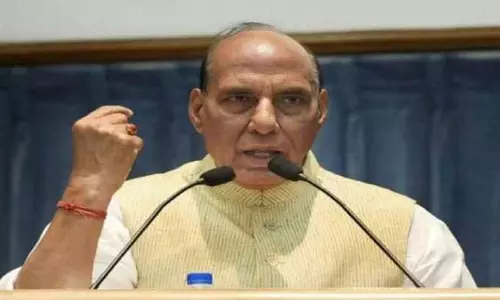 ఉగ్రవాదానికి అధికరణ 370 ఆజ్యం పోసింది : రాజ్నాథ్ సింగ్ ఉగ్రవాదానికి అధికరణ 370 ఆజ్యం పోసింది : రాజ్నాథ్ సింగ్