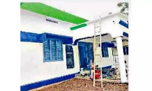 వేగంగా సిద్ధమవుతున్న గ్రామ సచివాలయం పైలెట్ ప్రాజెక్ట్