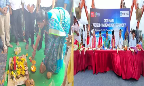 వైసీపీ అధికారంలోకి వచ్చాక మొదటి కంపెనీకి శంకుస్థాపన చేసిన రోజా