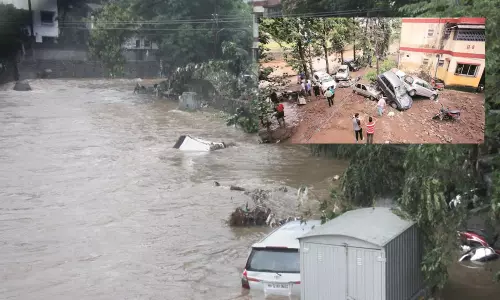 పూణేలో విషాదం.. భర్త కళ్లముందే భార్య వర్షపు నీటిలో కొట్టుకుపోయింది!