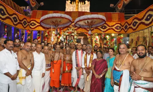 శ్రీవారి వార్షిక బ్రహ్మోత్సవాలకు అంకురార్పణ శ్రీవారి వార్షిక బ్రహ్మోత్సవాలకు అంకురార్పణ