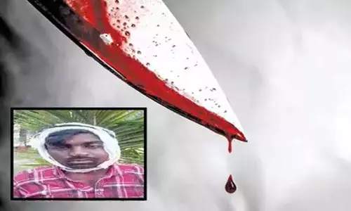 భార్యకు ప్రేమలేఖ రాశాడని కత్తితో దాడి చేసాడు... భార్యకు ప్రేమలేఖ రాశాడని కత్తితో దాడి చేసాడు...