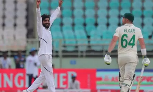IND vs SA 1st test : దక్షిణాఫ్రికా ముందు 395 పరుగుల భారీ లక్ష్యం