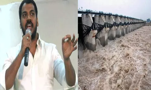 పులిచింతల ప్రాజెక్టు వద్ద 45 అడుగుల వైఎస్సార్‌ విగ్రహం