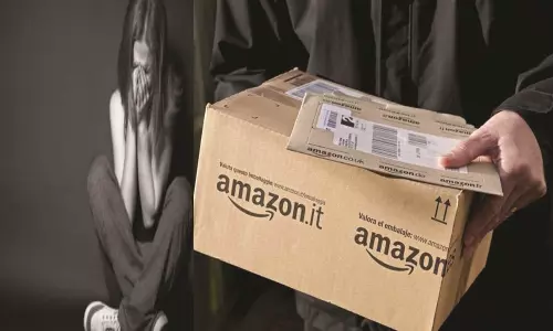 పార్సిల్ డెలివరీ బాయ్ దారుణం... హిప్నొటైజ్ చేసి.... పార్సిల్ డెలివరీ బాయ్ దారుణం... హిప్నొటైజ్ చేసి....