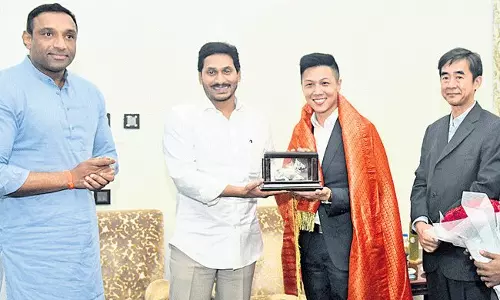 భారీ ఫుట్వేర్ సెజ్ ఏర్పాటుకు ముందుకొచ్చిన హాంకాంగ్ సంస్థ భారీ ఫుట్వేర్ సెజ్ ఏర్పాటుకు ముందుకొచ్చిన హాంకాంగ్ సంస్థ