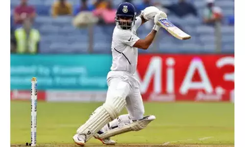 రహానే సెంచరీ.. భారీ స్కోరు దిశగా టీమిండియా!