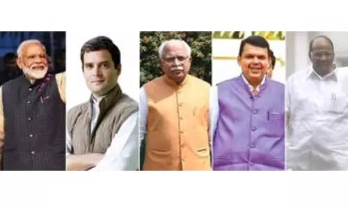 మహారాష్ట్రలో బీజేపీ శివసేన కూటమి హవా! హరియాణాలో నువ్వా..నేనా!!