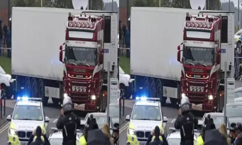 లారీలోని 39 మృతదేహాల కేసులో వెలుగులోకి సంచలన విషయాలు లారీలోని 39 మృతదేహాల కేసులో వెలుగులోకి సంచలన విషయాలు