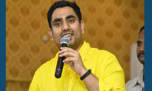 ఇసుక కొరతపై నారా లోకేష్ పోరుబాట ఇసుక కొరతపై నారా లోకేష్ పోరుబాట