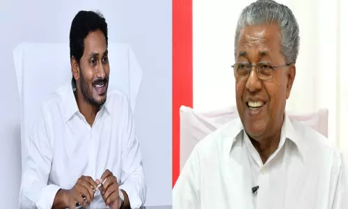 తిరువనంతపురం రావలసిందిగా జగన్‌కు కేరళ సీఎం ఆహ్వానం