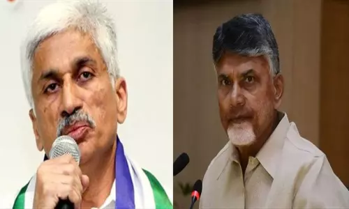 18 అవినీతి కేసుల్లో స్టేలు తెచ్చుకుని సుమతి శతకాలు వల్లిస్తున్నారు: విజయసాయిరెడ్డి 18 అవినీతి కేసుల్లో స్టేలు తెచ్చుకుని సుమతి శతకాలు వల్లిస్తున్నారు: విజయసాయిరెడ్డి