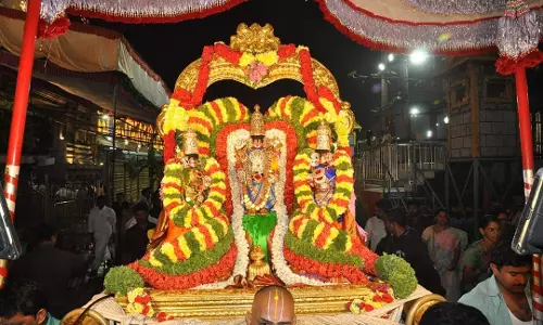 తిరుమలలో వైభవంగా కైశిక ద్వాదశి.. నేత్రపర్వంగా ఉగ్రశ్రీనివాసమూర్తి ఊరేగింపు