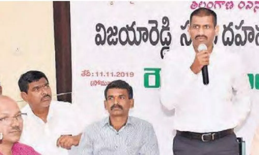 Revenue employees in Telangana Revenue employees in Telangana