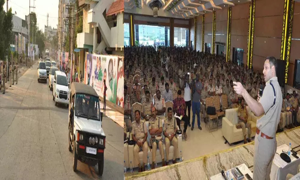 ఒంగోలులో 1500 మందితో భద్రత ఏర్పాటు