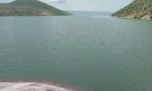 సోమశిల జలాశయం లో 68,283 టీఎంసీల నీటి నిల్వ