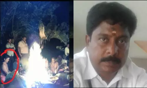 శ్రీకాళహస్తిలో క్షుద్రపూజల కలకలం శ్రీకాళహస్తిలో క్షుద్రపూజల కలకలం