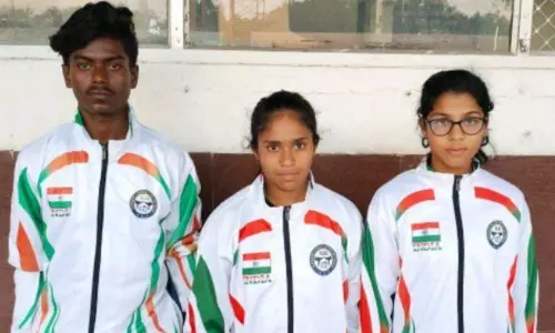 జాతీయ కరాటే పోటీలకు ఎంపిక