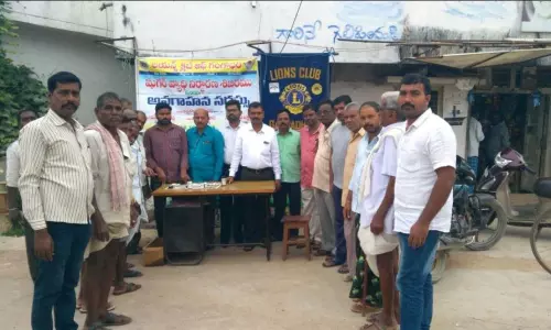 ఉచిత మధుమేహ వ్యాధి నిర్ధారణ శిబిరానికి విశేష స్పందన