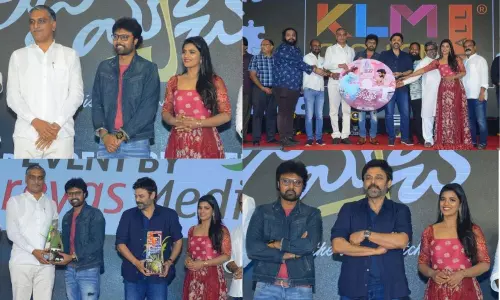 కొత్త తరహా సినిమా మిస్ మ్యాచ్.. ప్రీ రిలీజ్ వేడుకలో మంత్రి టి.హరీష్ రావు