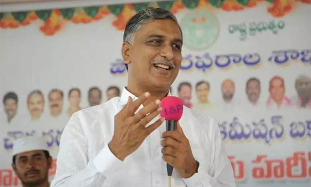 ఇచ్చిన మాట నిలబెట్టుకున్నాం : మంత్రి హరీష్రావు ఇచ్చిన మాట నిలబెట్టుకున్నాం : మంత్రి హరీష్రావు