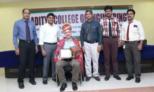 ఆదిత్యలో స్పెయిన్ కు చెందిన లోసు ఇబార్బియా గెస్ట్ లెక్చర్