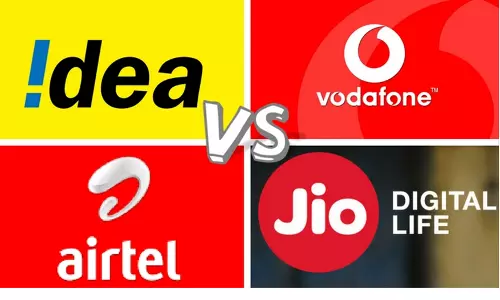 ఎయిర్ టెల్, జియో, వోడా, ఐడియా ముఖ్యమైన ప్లాన్లు..వాటి చార్జీలు ఎలా ఉన్నాయో చూడండి! ఎయిర్ టెల్, జియో, వోడా, ఐడియా ముఖ్యమైన ప్లాన్లు..వాటి చార్జీలు ఎలా ఉన్నాయో చూడండి!