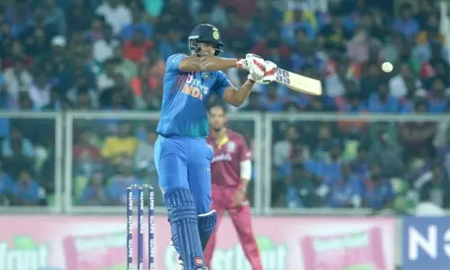 Ind vs WI 2nd T20 : సిక్సర్లతో చెలరేగిన దూబే..భారీ స్కోరు దిశగా భారత్