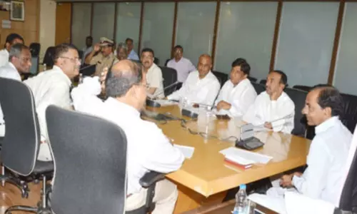 రేపు తెలంగాణ మంత్రివర్గ సమావేశం రేపు తెలంగాణ మంత్రివర్గ సమావేశం