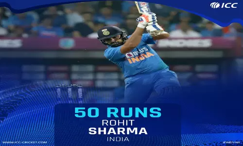 Ind Vs WI 3rd T20 :  భారీ స్కోరు దిశగా భారత్ .. రోహిత్ ఔట్