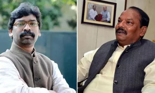 ఎగ్జిట్పోల్స్: జార్ఖండ్లో ఆ పార్టీకి పెద్ద షాక్ ఎగ్జిట్పోల్స్: జార్ఖండ్లో ఆ పార్టీకి పెద్ద షాక్