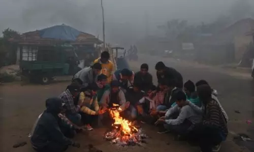 విశాఖ ఏజెన్సీలో పెరిగిన చలి తీవ్రత