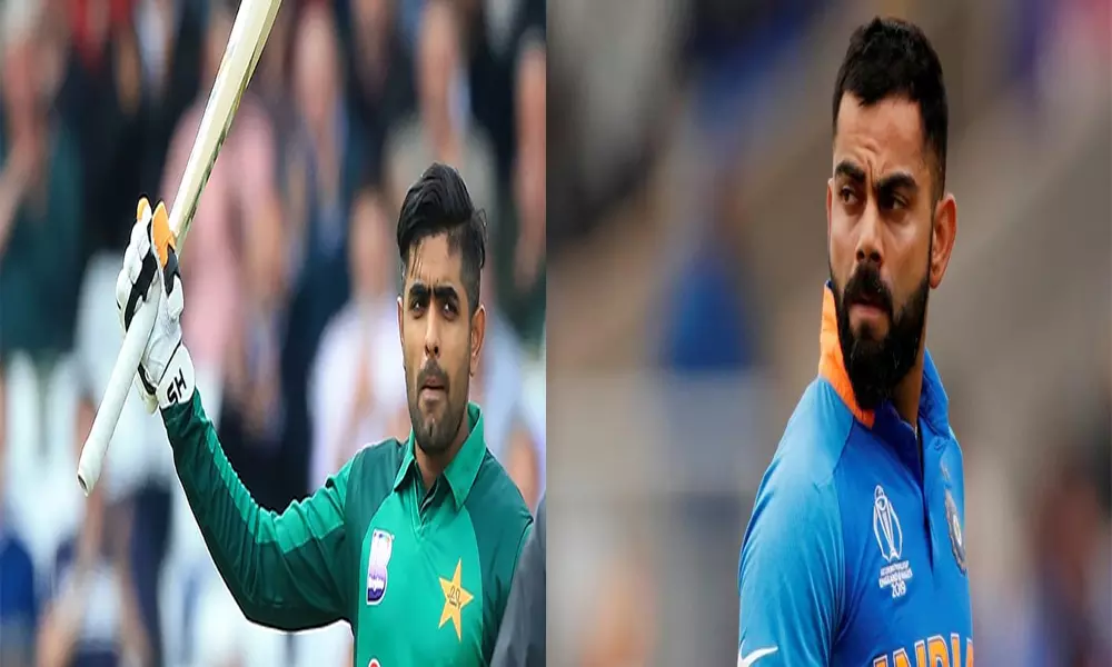 అందులో పాక్ క్రికెటర్ కన్నా వెనుకంజలో కోహ్లీ! అందులో పాక్ క్రికెటర్ కన్నా వెనుకంజలో కోహ్లీ!