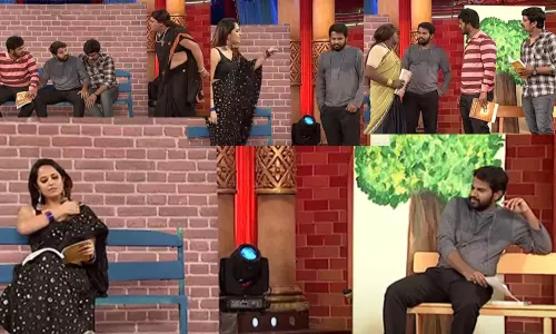 నువ్వు నన్ను ఇష్టపడ్డావా లేదా.. అనసూయతో హైపర్ ఆది రచ్చ! నువ్వు నన్ను ఇష్టపడ్డావా లేదా.. అనసూయతో హైపర్ ఆది రచ్చ!