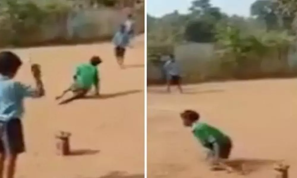 వైరల్ వీడియో: కాళ్లులేని బాలుడి క్రికెట్..హాట్సాఫ్ చెబుతోన్న నెటిజన్లు వైరల్ వీడియో: కాళ్లులేని బాలుడి క్రికెట్..హాట్సాఫ్ చెబుతోన్న నెటిజన్లు