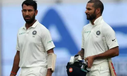 పుజారాపై టీమిండియా క్రికెటర్లు పంచులు పుజారాపై టీమిండియా క్రికెటర్లు పంచులు