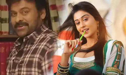 మెగాస్టార్ తో రెజీనా! మెగాస్టార్ తో రెజీనా!