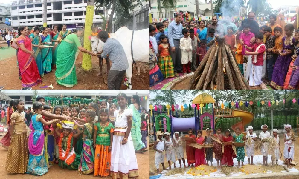 శ్రీప్రకాష్ లో ముందస్తు సంక్రాంతి సంబరాలు శ్రీప్రకాష్ లో ముందస్తు సంక్రాంతి సంబరాలు