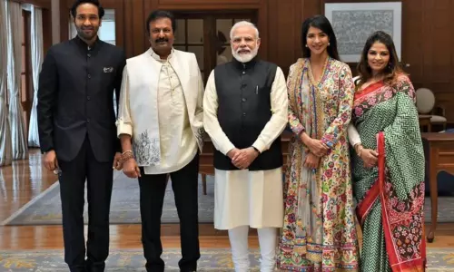 మోహన్ బాబుతో భేటీపై ప్రధాని మోదీ ట్వీట్ మోహన్ బాబుతో భేటీపై ప్రధాని మోదీ ట్వీట్