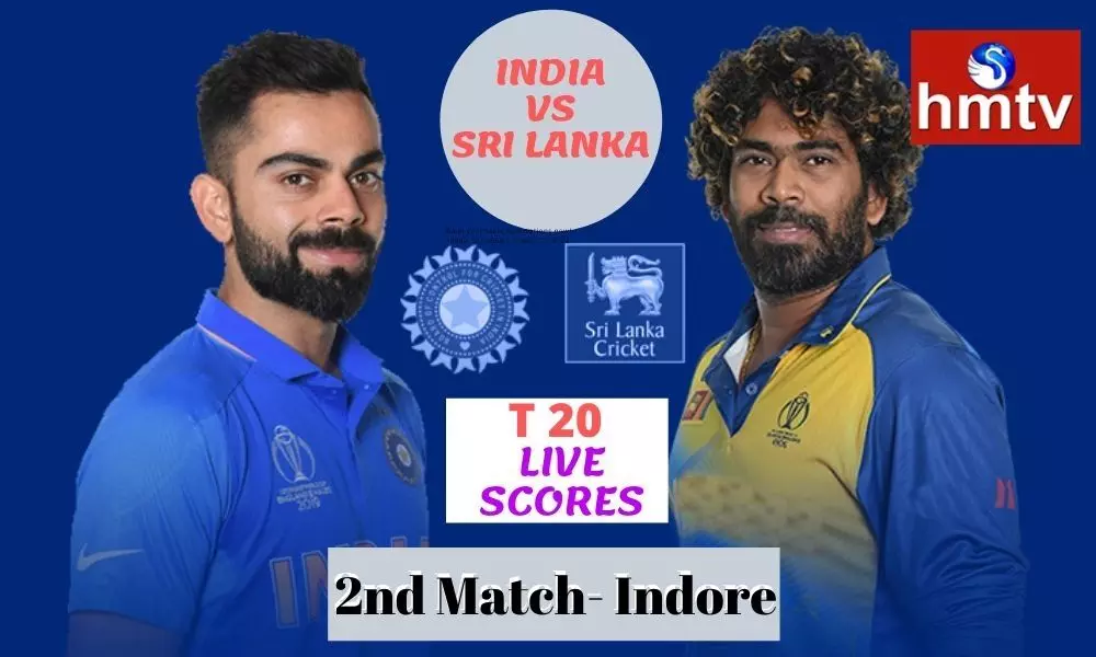 Cricket Live Updates : India vs Srilanka 2nd T20
