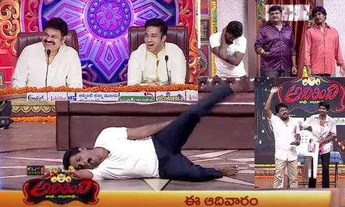 చమ్మక్ చంద్రది ఆషాఢం ఫస్ట్రేషనా.. అదిరింది ఎలా గట్టెక్కించాలన్నవేదనా?