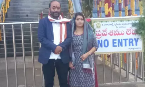 అప్పన్నను దర్శించుకున్న గోవా ఎంపీ నవీన్ టెండూల్కర్