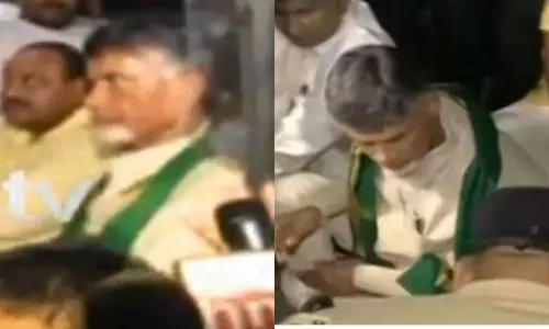 విజయవాడలో ఉద్రిక్తత .. చంద్రబాబు, లోకేష్ అరెస్ట్