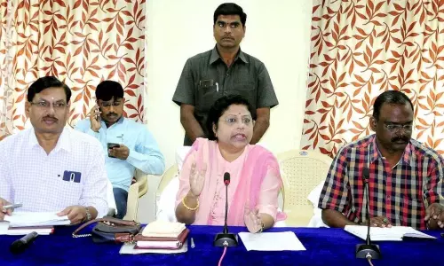 Telangana: గ్రామాలను ఆదర్శ గ్రామ పంచాయతీలుగా తీర్చిదిద్దాలి: జిల్లా కలెక్టర్ ఎం ప్రశాంతి