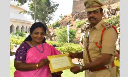 Telangana: కోదాడ రూరల్ సి‌ఐ కి అవార్డ్