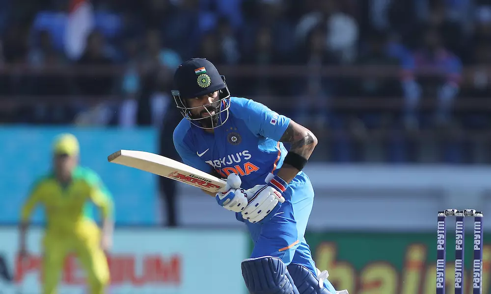 India vs Australia, 2nd ODI : హాఫ్ సెంచరీ చేసిన కోహ్లి