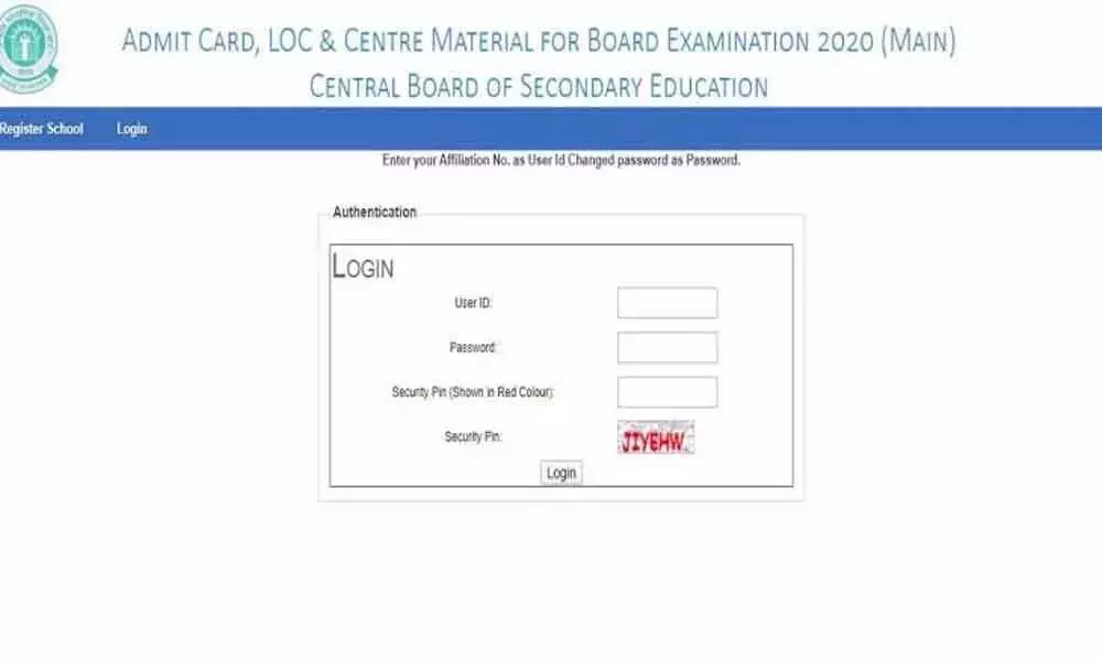 CBSE Board Exam 2020: హాల్ టికెట్ల విడుదల