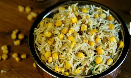 స్వీట్ కార్న్ పలావ్ తయారీ ఎలా.. స్వీట్ కార్న్ పలావ్ తయారీ ఎలా..
