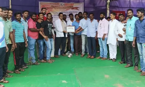 Sriharikota: షార్ లో రక్తదాన శిబిరం